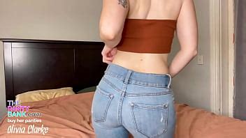 Amateur Teen Shoves Her Panties Into Her Pussy Before Rubbing Her Clit To Orgasm The Panty