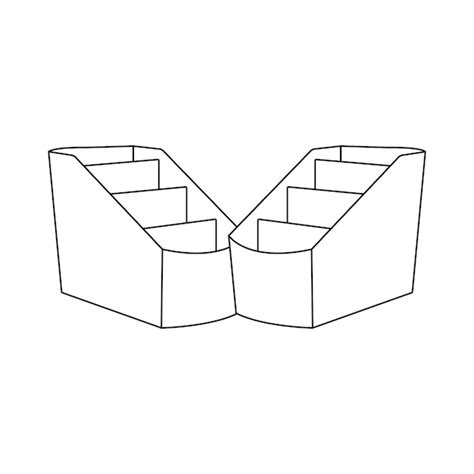 Premium Vector Desk Stationery Holder Design