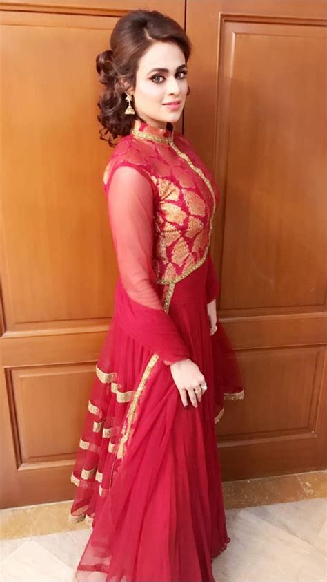 Pashto World Official Blog Sobia Khan Hot Beautiful Pictures She Looks So Much Hot In Red Dress