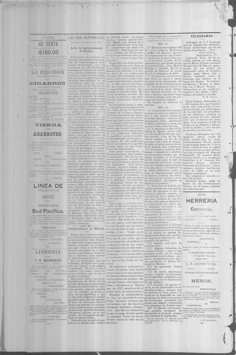 Las Dos Repúblicas 1877 09 16 Arizona Memory Project
