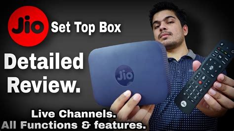 Jio Set Top Box Detailed REVIEW HINDI JIO Live Channels JIO Set