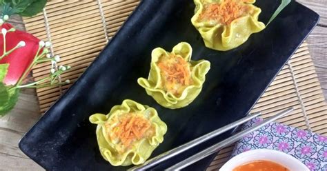 Resep Siomay Ayam Wortel Hijau Oleh Indah Tuwiarsih Cookpad