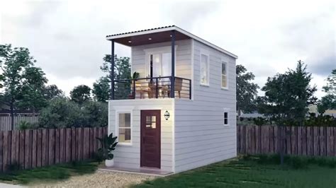 192 Sqft Two Storey Tiny House Design 11 Million Views On Youtube