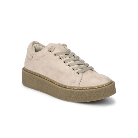 Buy Truffle Collection Nude Pu Creepers Online
