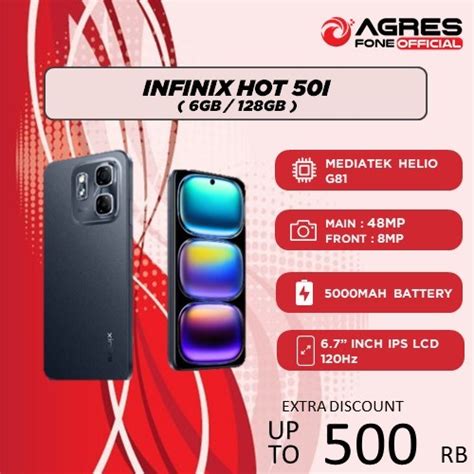 Jual Infinix Hot I Gb Up To Gb Extended Ram Garansi Infinix Indonesia Shopee