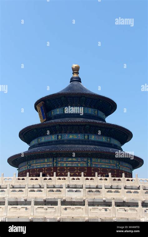 Chinese traditional architecture Temple of Heaven Stock Photo - Alamy