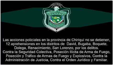 Reten Chiriqui On Twitter Dos Armas De Fuego Y Personas