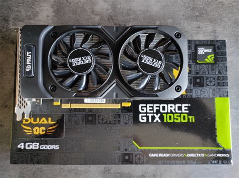 Palit GeForce GTX 1050 Ti DUAL OC 4GB GDDR5 | Łódź | Licytacja na ...