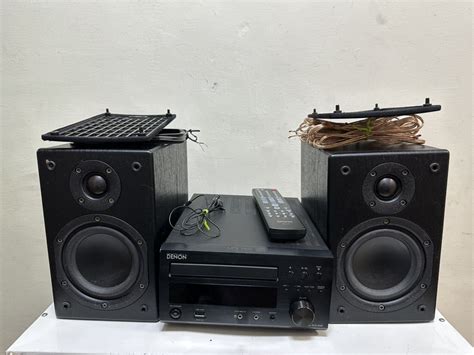 Yahoo オークション Denon Cdレシーバー Rcd M38 スピーカー Sc M37