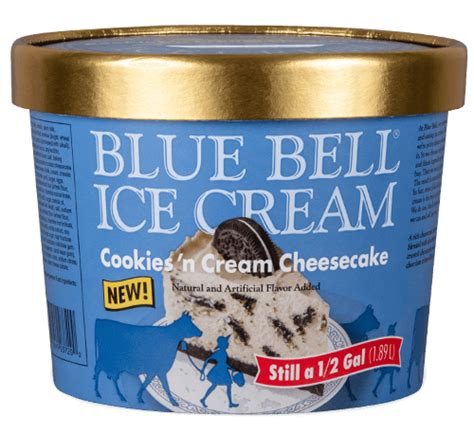 Bluebell Cookies N Cream Cheesecake Food And Drink