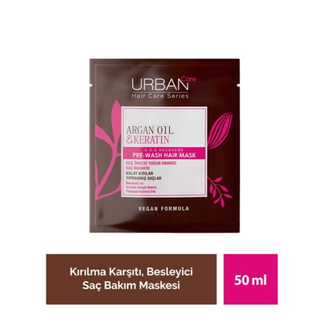 Argan Oil And Keratin Duş Öncesi Saç Bakım Maskesi Urban Care