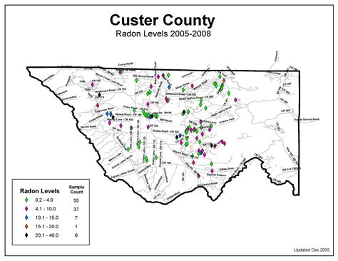 Colorado Radon Map
