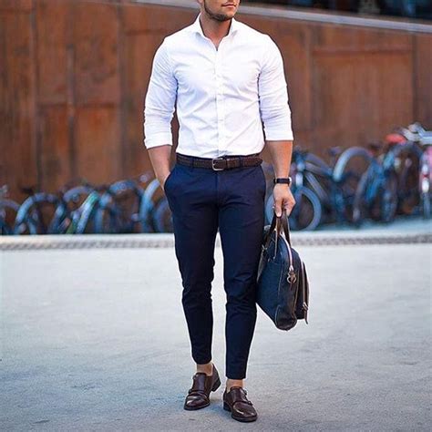 13 Ways To Wear Your Crisp White Shirt Männer kleidung Männer mode