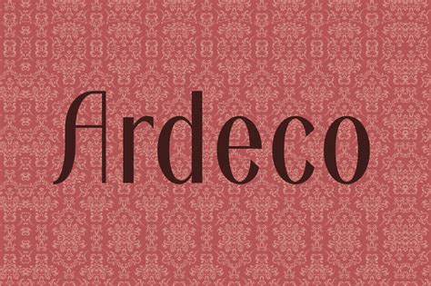 Ardeco - Free Font - Dealjumbo