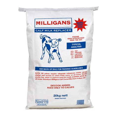 Calf Milk Replacers Milligans Food Group