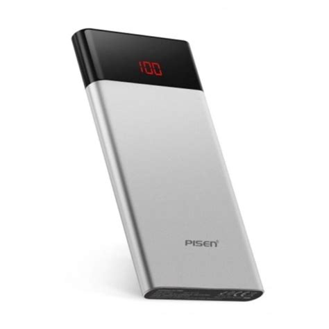 Pisen LED Color Power Bank 10000 mAh – Wesko