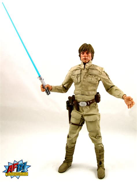 Action Figure Blues Hot Toys Star Wars Bespin Luke Skywalker Deluxe Figure Review