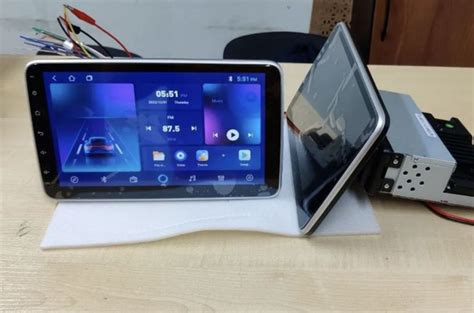 Магнитола 1-din Android.10-дюйм.8-ядер.4/32гб. С большим экраном ...