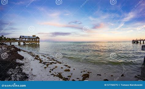 Sunset At Key West Stock Image Image Of Point West 57750275
