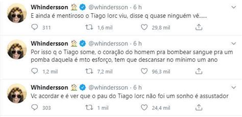 Famosos repercutem suposto nude de Tiago Iorc É um rolo de macarrão Metrópoles