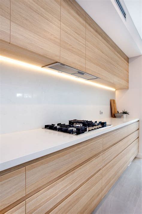 Amazing Looking Kitchen In Polytec Natural Oak Ravine Modern Wood