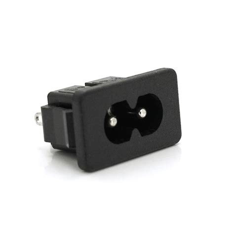 Разъем питания 220v AC-C8-Inlet series L-KLS1-AS-222-5S под пайку Q2400 ...
