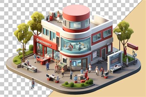 Premium PSD | A journey through modern medical laboratories