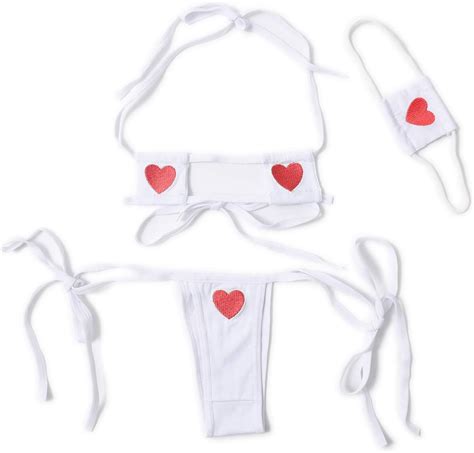 Amazon Torry Sexy Lingerie Set Micro Bikini For Women Cute Anime Cosplay Kawaii Bra And