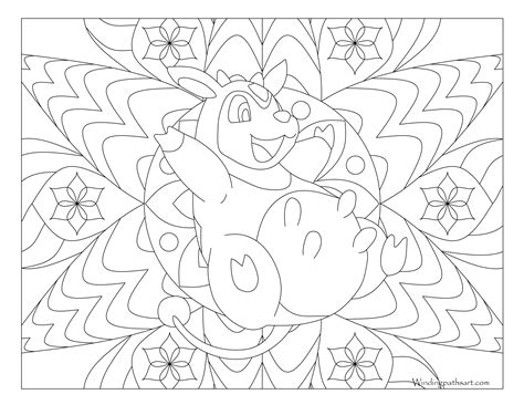 241 Miltank Pokemon Coloring Page ·