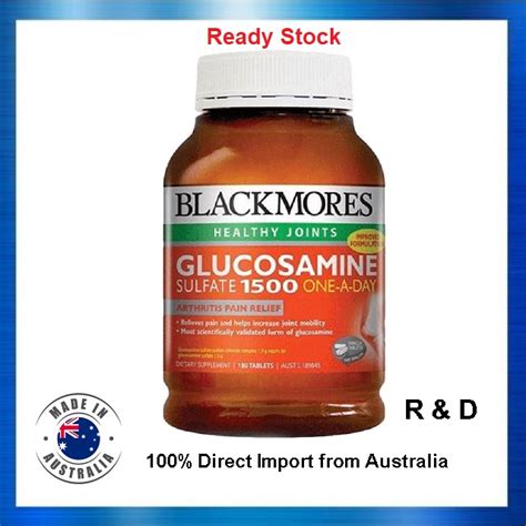 Ready Stock Blackmores Glucosamine Sulfate Mg One A Day