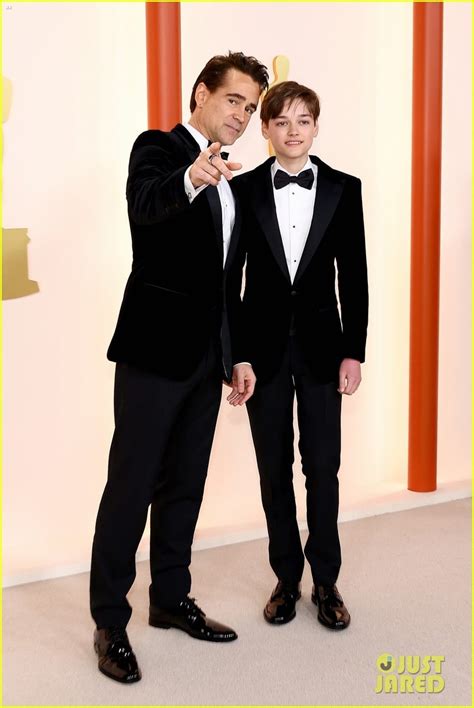 Colin Farrell Brings Son Henry as His Plus One to Oscars 2023: Photo