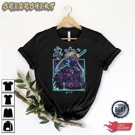 Cyberpunk Hot Topic Sailor Moon Shirt Seizeshirt