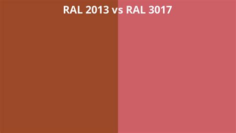 Ral 2013 Vs 3017 Ral Colour Chart Uk