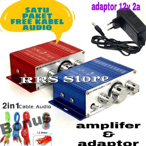 Jual Ak Ampli Mini Amplifier Speaker Amplier 20w Satu Paket Amplifer