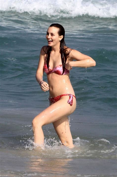Leighton Meester In Bikini At The Beach In Rio De Janeiro Hawtcelebs