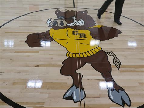 Chestnut Ridge Middle School Unveils New Gym Floor By Anthony