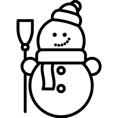 Snowman Vector Svg Icon Svg Repo