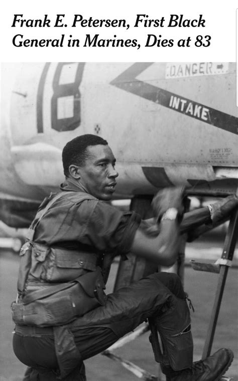 Frank E Patterson 1st Black Marine Corps General Black History