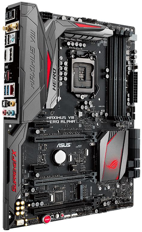 Placa Mãe Asus ROG MAXIMUS VIII HERO ALPHA DDR4 Chipset Z170 LGA 1151