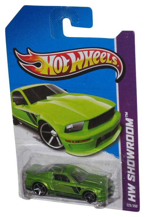Hot Wheels HW Showroom Green Ford Mustang Car