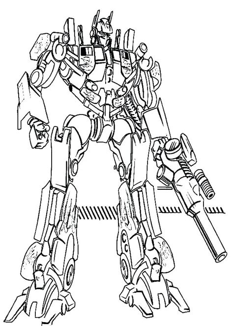 Optimus Prime Coloring Pages - Best Coloring Pages For Kids