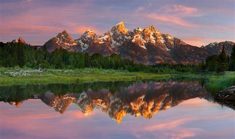 Grand Teton Sunrise Reflections - Lewis Carlyle Photography