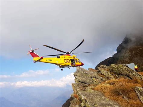 Doppio Intervento Dell Elisoccorso Per Incidenti In Montagna