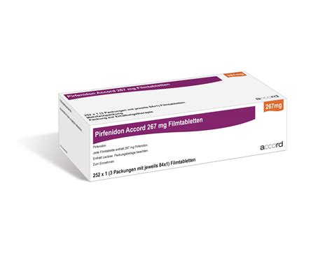 Pirfenidon Accord Filmtabletten | Accord Healthcare