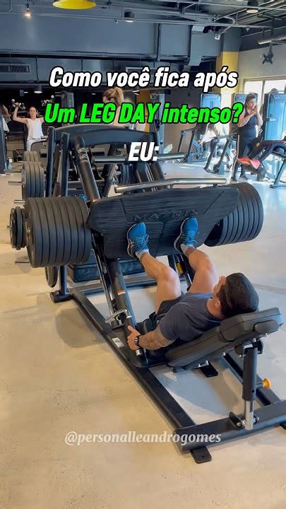 Pode Fazer Esteira Depois Do Treino De Perna - Como você fica depois do treino de pernas? #treinodepernas #memes # ...
