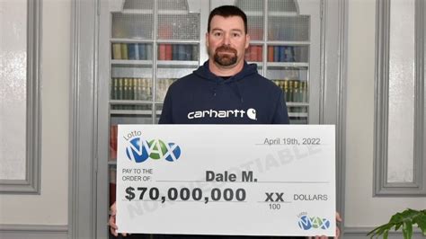 Not A Bad Stress Winner Of Massive 70m Lotto Max Jackpot Revealed