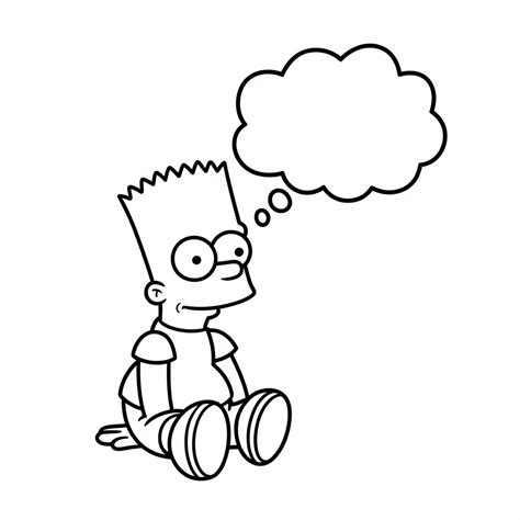 Omalovánka Simpsonovi K Tisku K Vytisknutí Zdarma