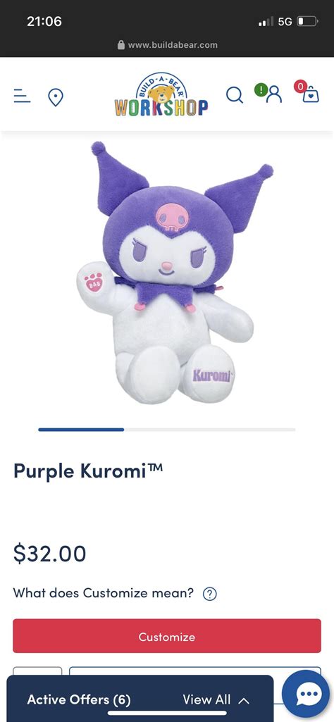 Purple Kuromi Build A Bear Rkuromisupremacy