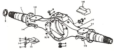 Задний мост шакман ф2000 схема - 98 фото