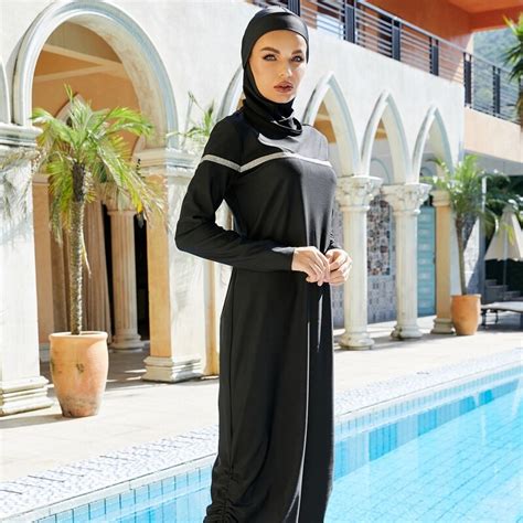 A Ld Pieces Muslim Swimming Bikini Suits Swimwea Vicedeal